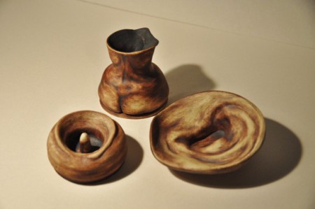 "Skinz" - sculpture, stoneware
