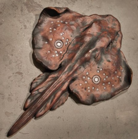 "Ray 1" - sculpture, stoneware