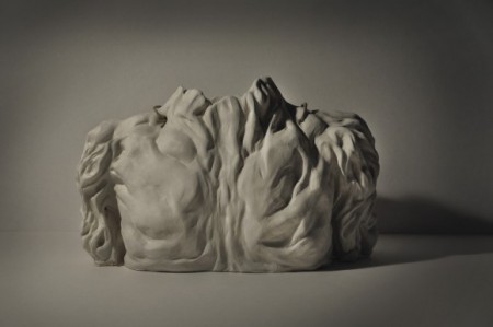 "Lygodactylus Williamsi Ritual" - Sculpture, stoneware